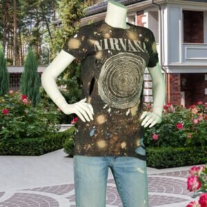 Divided by H&M Nirvana Licensed Band T Shirt S
